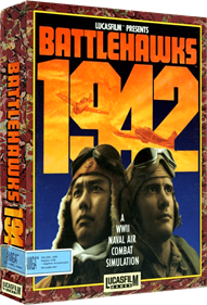 Battlehawks 1942 - Box - 3D Image