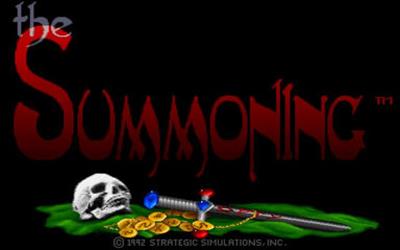 The Summoning: Asu e no Shoukan - Screenshot - Game Title Image