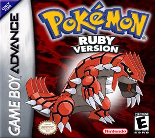 Pokémon Ruby Version - Box - Front - Reconstructed Image