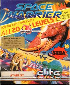 Space Harrier: 20 Levels Edition - Box - Front Image