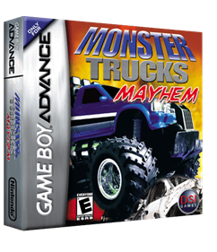 Monster Trucks Mayhem - Box - 3D Image