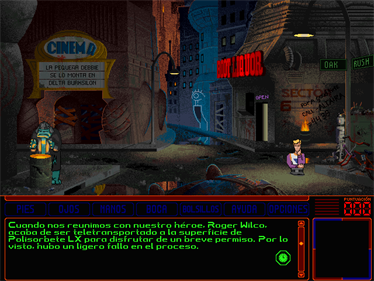 Space Quest 6: Roger Wilco in the Spinal Frontier - Screenshot - Gameplay Image