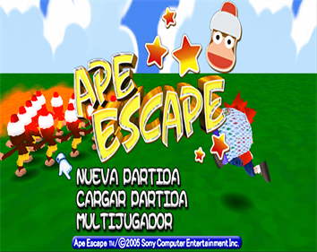 Ape Escape: On the Loose - Screenshot - Game Title Image