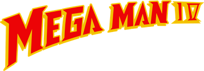 Mega Man IV - Clear Logo Image