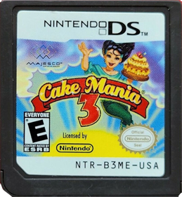 Cake Mania 3 - Cart - Front Image