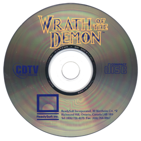 Wrath of the Demon - Disc Image