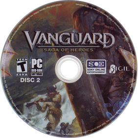 Vanguard: Saga of Heroes - Disc Image