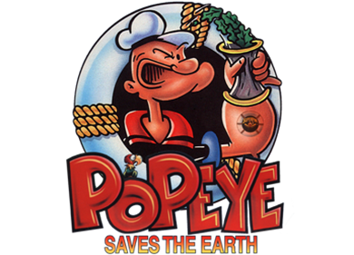 Popeye Saves the Earth - Clear Logo Image