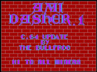 Ami Dasher I - Screenshot - Game Title Image