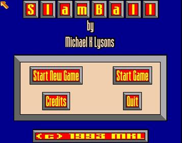 Slamball - Screenshot - Game Title Image