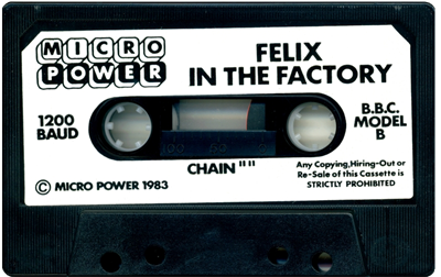 Felix in the Factory - Cart - Front Image