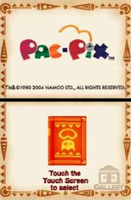 Pac-Pix - Screenshot - Game Title Image