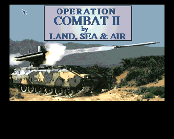 Operation Combat II: By Land, Sea & Air - Screenshot - Game Title Image