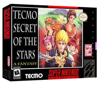 Tecmo Secret of the Stars - Box - 3D Image