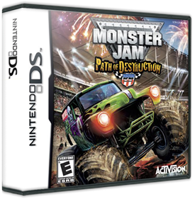 Monster Jam: Path of Destruction - Box - 3D Image
