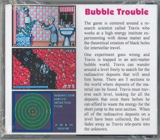 Bubble Trouble - Box - Back Image