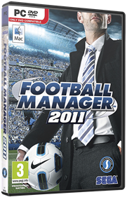 Football Manager 2011 - Box - 3D Image