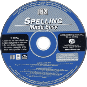 Spelling Made Easy - Disc Image