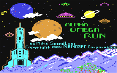 Alpha Omega Run - Screenshot - Game Title Image