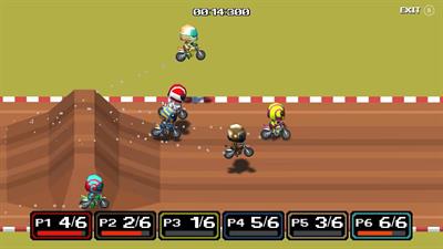 Dirt Bike Retro - Screenshot - Gameplay Image