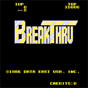 BreakThru - Screenshot - Game Title Image