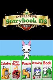 Interactive Storybook DS: Series 3 - Screenshot - Game Title Image