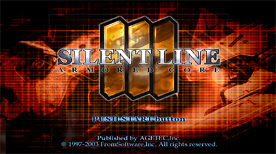 Silent Line: Armored Core - Screenshot - Game Title Image