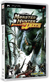 Monster Hunter: Freedom Unite - Box - 3D Image