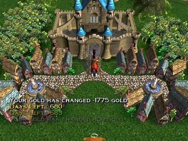 Heroes of Might and Magic: Quest for the Dragon Bone Staff - Screenshot - Gameplay Image