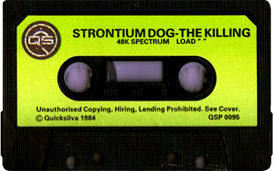 Strontium Dog: The Killing - Cart - Front Image