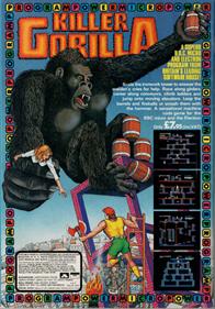 Killer Gorilla - Advertisement Flyer - Front Image