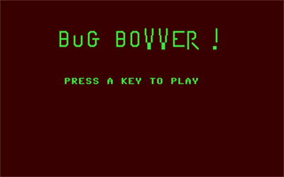 Bug Bovver! - Screenshot - Game Title Image