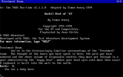Gerbil Riot of '67 - Screenshot - Game Title Image