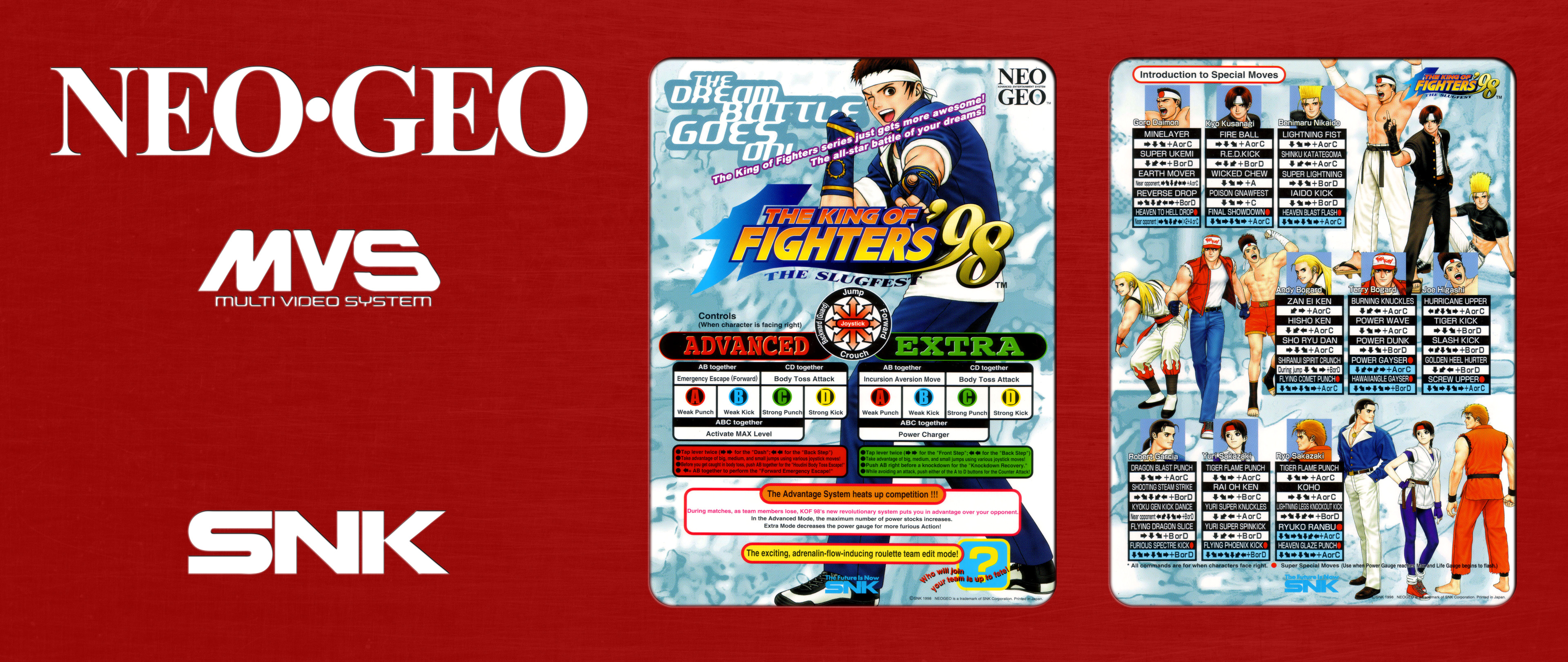 The King of Fighters '98: The Slugfest box covers - MobyGames