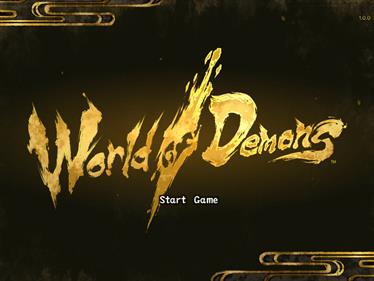 World of Demons - Screenshot - Game Title Image