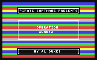 Operation Anoria - Screenshot - Game Title Image