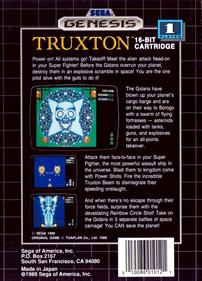 Truxton - Box - Back Image