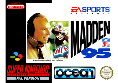 Madden NFL 95 - Box - Front Image