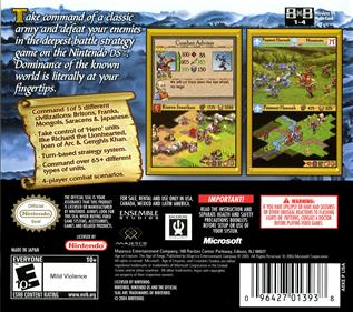 Age of Empires: The Age of Kings - Box - Back Image