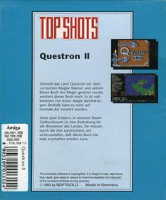 Questron II: A Fantasy Adventure Game - Box - Back Image