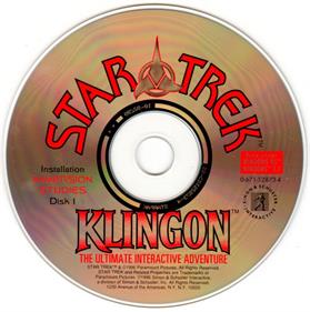 Star Trek: Klingon - Disc Image