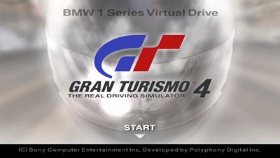 Gran Turismo 4: BMW 1 Series Virtual Drive Dealership - Screenshot - Game Title Image