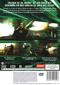 The Matrix: Path of Neo - Box - Back Image