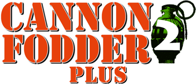 Cannon Fodder Plus - Clear Logo Image