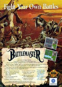 Battlemaster - Advertisement Flyer - Front Image