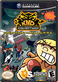 Codename: Kids Next Door: Operation: V.I.D.E.O.G.A.M.E. - Box - Front - Reconstructed Image