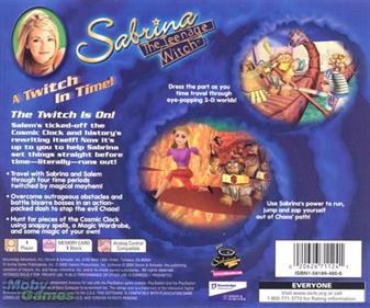 Sabrina the Teenage Witch: A Twitch in Time! - Box - Back Image
