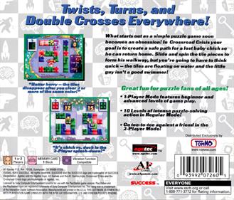 Crossroad Crisis - Box - Back Image