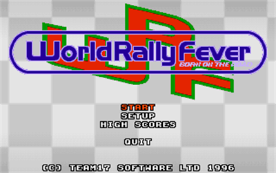 World Rally Fever: Born on the Road - Screenshot - Game Title Image