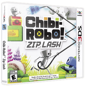 Chibi-Robo! Zip Lash - Box - 3D Image